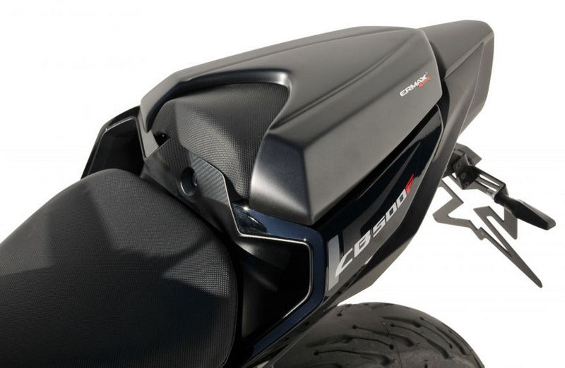 Ermax / アルマックス seat cowl for cb 500 f 2019   mat black (mat gunpowder black metallic [nh436m] ) | 8501T02-73
