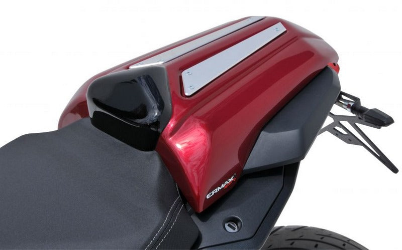 Ermax / アルマックス seat cowl (with top plate aluminium anodized ) for cb 650 r 2019   metallic black (graphite black [nhb01eb] ) | 8501T04-65