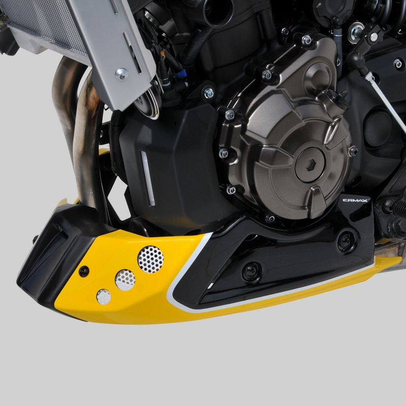 Ermax / アルマックス belly pan (evo 3 parts ) for XSR 700 2016-2018  yellow / black / white 2016/2017(jaune 60th anniversaire  black  basic white ) | 890281111