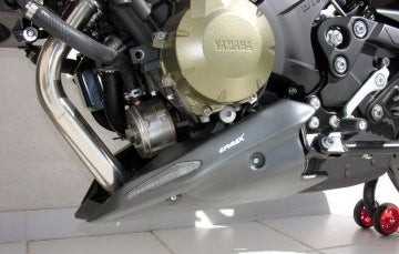 Ermax / アルマックス belly pan (en 2 parts ) for XJ 6 N 2013-2016  blue foncé métal 2013(race blu ) | 890291114