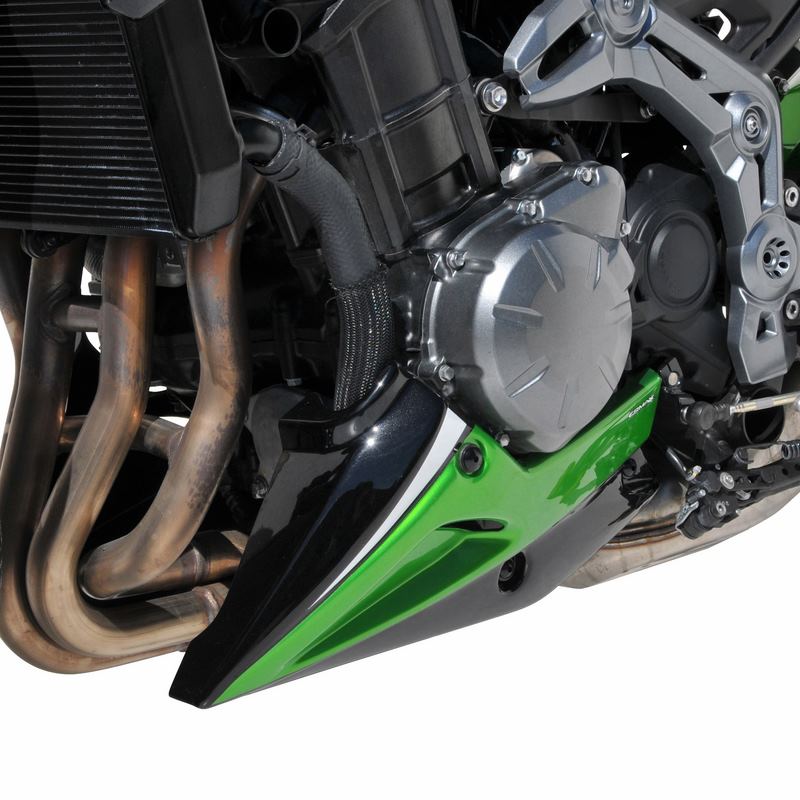 Ermax / アルマックス belly pan (2 parts ) for Z 900 2017-2019  black metal / matt black 2017  2019(metallic spark black [660/15z ]  metallic flat spark black [739 ] ) | 8903096-83
