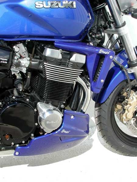 Ermax / アルマックス belly pan for gsx 1400 2001/2007 metallic navy blue (blue/white bike ) | 890417049