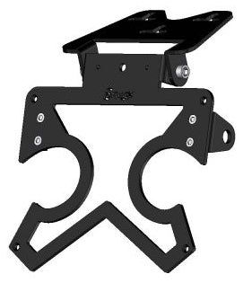 Ermax / アルマックス sup03 plate holder large model Ermax / アルマックス aluminium black adjustable with blinkers holder | 900518003