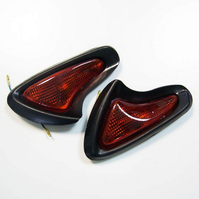 Ermax / アルマックス Blinkers Intégrés For Ouiës X 11 1999-2002 (By Pair ) White  | 9101CO044