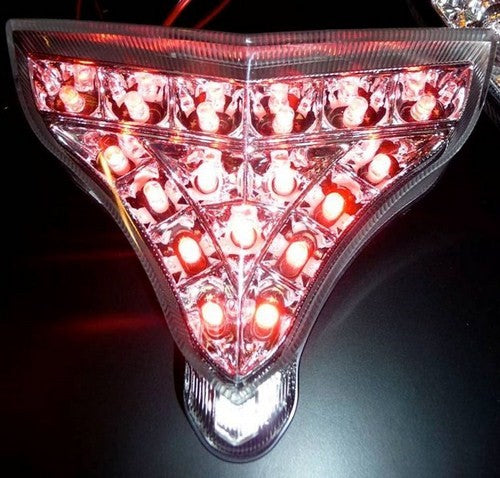 Ermax / アルマックス taillight riĂ¨re Ă  led (5090 ) with néon for yzf r1 2009/2014 E11 | 910201094