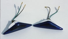 Ermax / アルマックス mini répétiteurs triangular Ă  ampoules (complement blinkers ) blue | 9105BU011
