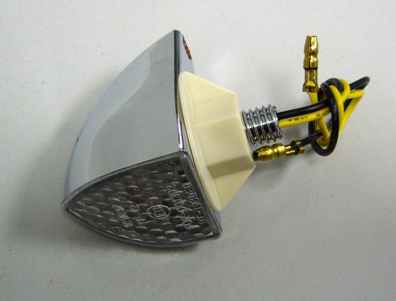 Ermax / アルマックス # 19 microphone blinker triangular with led white orange E11 chromium | 9105CH019