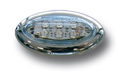 Ermax / アルマックス no. 5 mini side markers oval white with led | 9105BC005