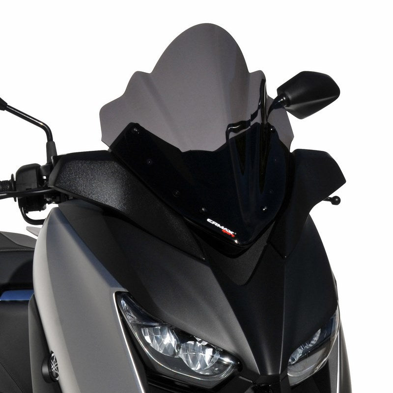 Ermax / アルマックス hypersport windshield (39 cm ) for x max 400 2018 -2019 dark black | HY02Y82-56
