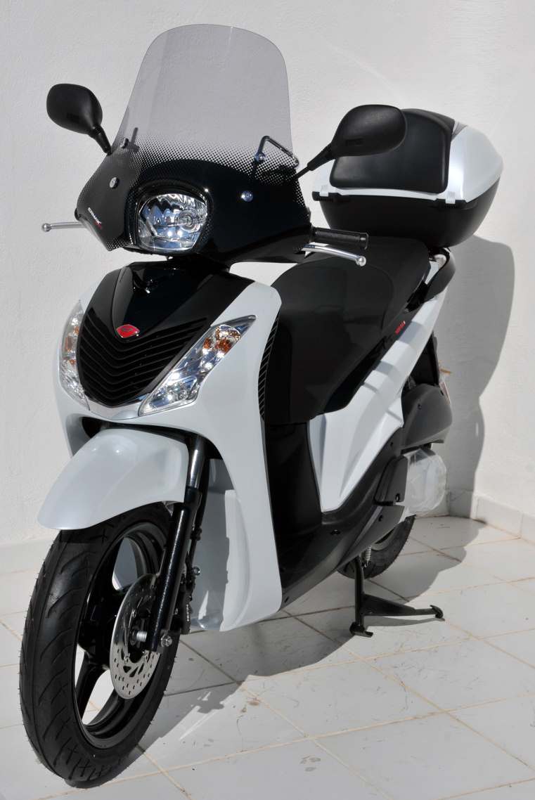 Ermax / アルマックス mini sportivo (40cm omega cut ) for SH I 125/150 2001-2012 light black | MS0103109