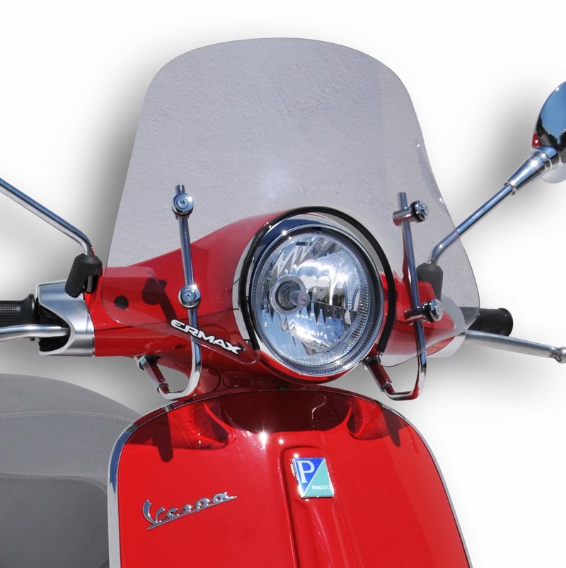 Ermax / アルマックス pare brise mini sportivo (40cm ) for PRIMAVERA 50/125/150 2014-2019 clear | MS1301006