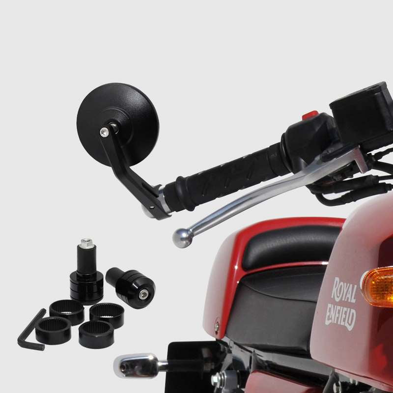 Ermax / アルマックス by pair rétroviseurs embouts of handlebar black | RETEmbout