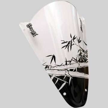 Ermax / アルマックス Sérigraphie Black Bamboo For Screen And Windshield  | SE05PBBAM