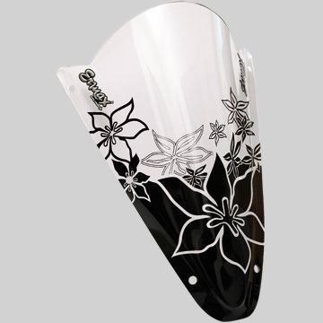 Ermax / アルマックス Sérigraphie Black Hawaian For Screen And Windshield  | SE05PBHAW