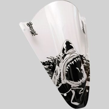 Ermax / アルマックス Sérigraphie Black Sharks For Screen And Windshield  | SE05PBSHA