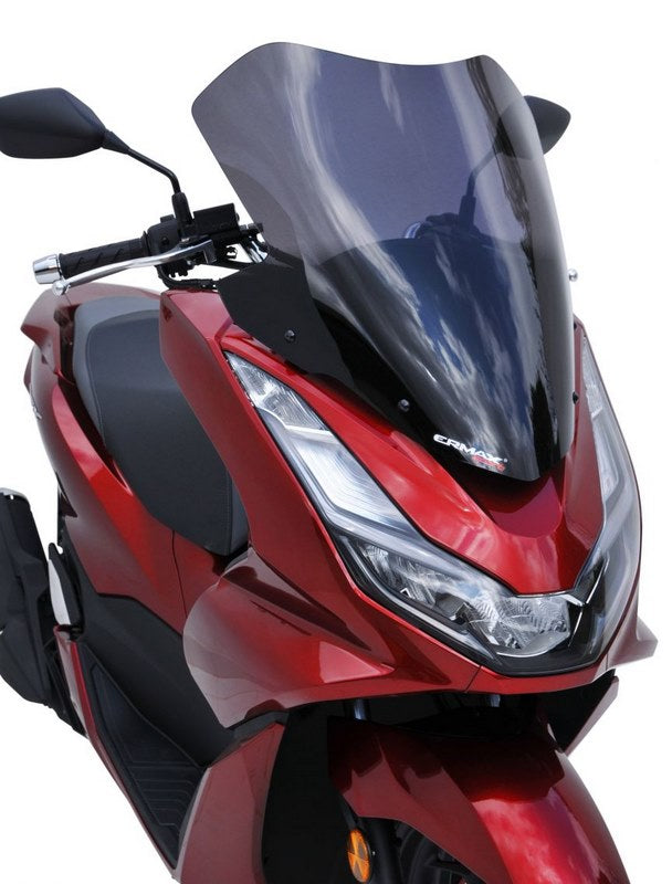 Ermax / アルマックス Pare Brise Scooter Sport Touring (53Cm ) Ermax / アルマックス For Pcx 125/150 2021 -2022 Clear  | ST01T18-01