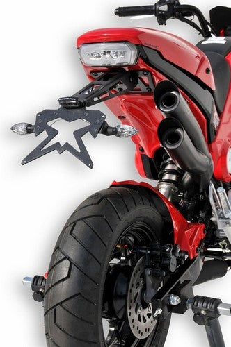 Ermax / アルマックス sup10 lisence plate holder aluminium black arm for MSX 125 2013-2016 | SUP118138