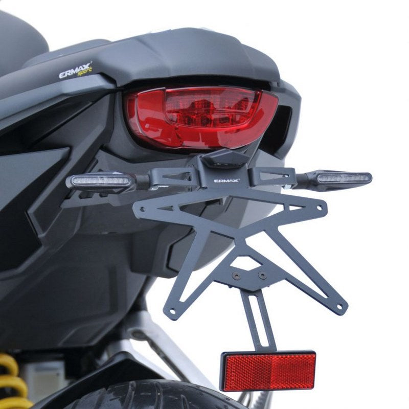Ermax / アルマックス Sup13 Support De Plaque Aluminium Déporté With Blinkers Holder For Cb650R 2021/2022  | SUP13T12