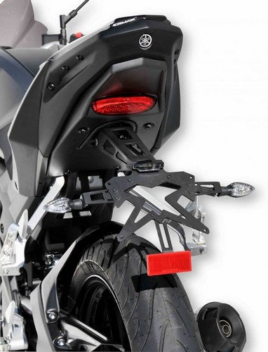 Ermax / アルマックス sup10 lisence plate holder aluminium black arm for MT 125 | SUP218123