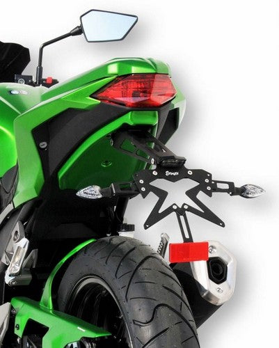 Ermax / アルマックス sup10 lisence plate holder aluminium black arm for Z 300 2015-2017 | SUP318090