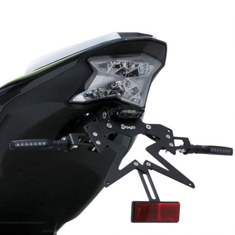 Ermax / アルマックス Sup 10 Support De Plaque Aluminium Black Arm Ermax / アルマックス Z900 2020  | SUP318S77
