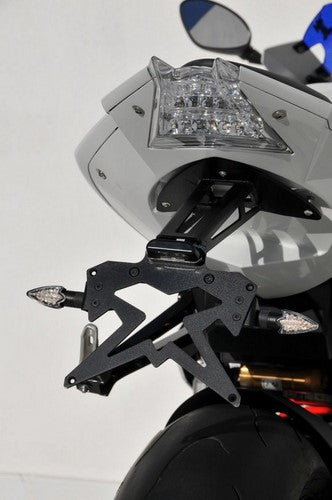 Ermax / アルマックス sup10 lisence plate holder aluminium black arm for S 1000 RR 2010-2014 | SUPB18022
