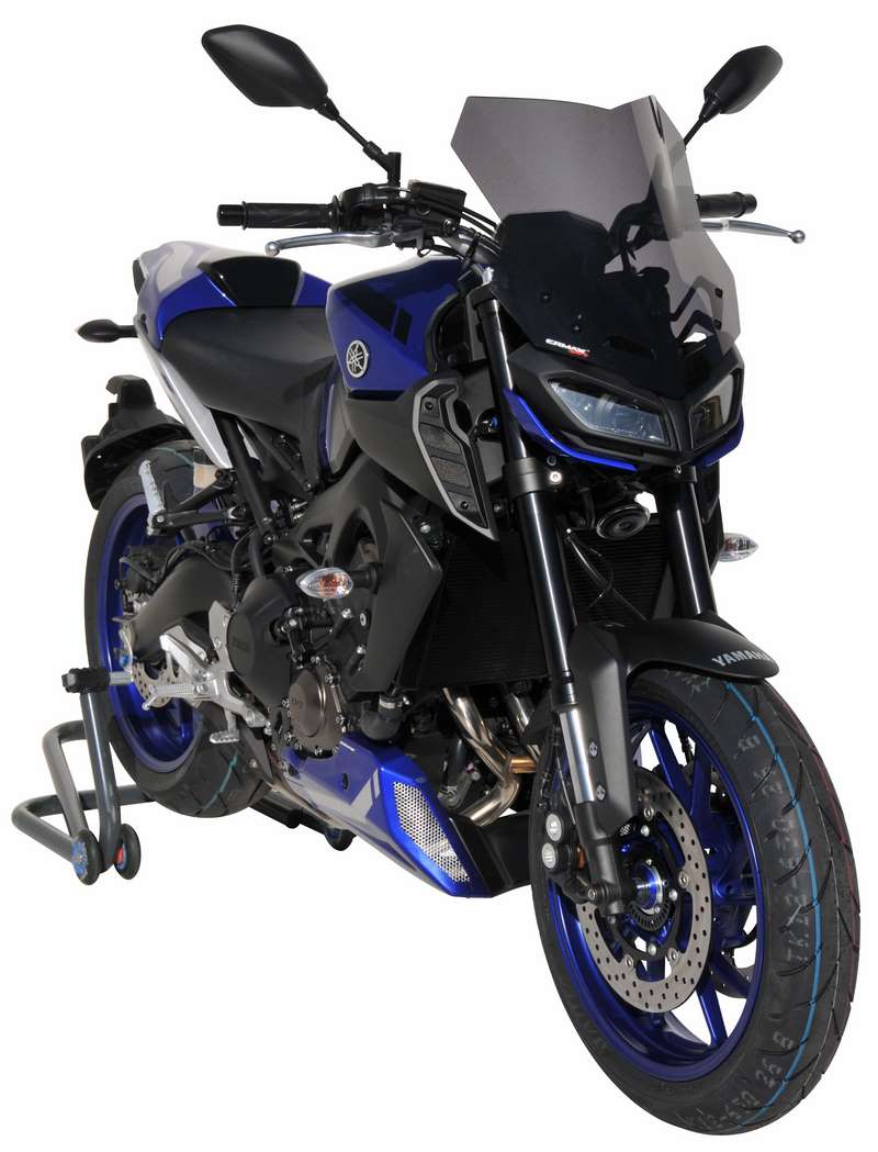 Ermax / アルマックス touring screen (38 cm ) for MT 09(fz 9 ) 2017-2019 satin blue | TO02Y22-81
