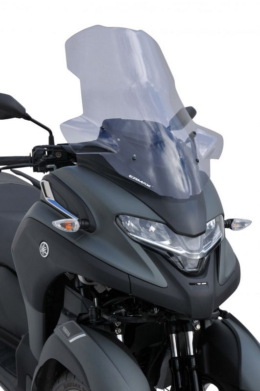 Ermax / アルマックス Pare Brise Scooter Touring (With Protections Of Hands ) Ermax / アルマックス For Tricity 300 2020-2021 Clear  | TO02Y94-01