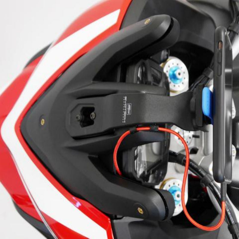 Evotech Performance(エボテックパフォーマンス) ナビマウントキット Quad Lockマウント Ducati Multistrada 1260 D/Air 2018+ | PRN014359-014441