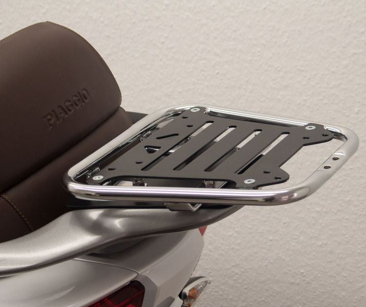 FEHLING / フェーリング トップケースキャリアー flex ブラック クロームメッキリム付き ： MP3 LT 500 i.e 2014- | 6170 T