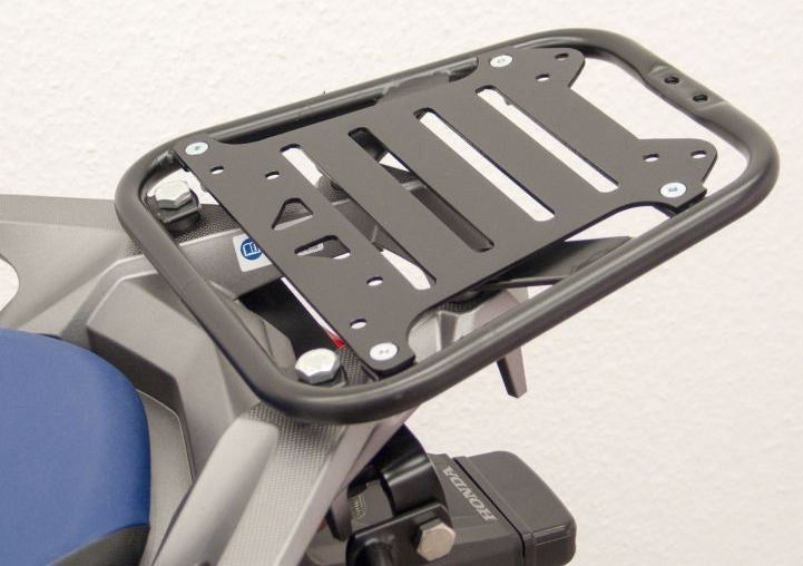 FEHLING / フェーリング トップケース キャリア „flex  ブラック メタル シート 16 mm チューブ ボーダー + スクリューオングリップブラケット | 6205 T