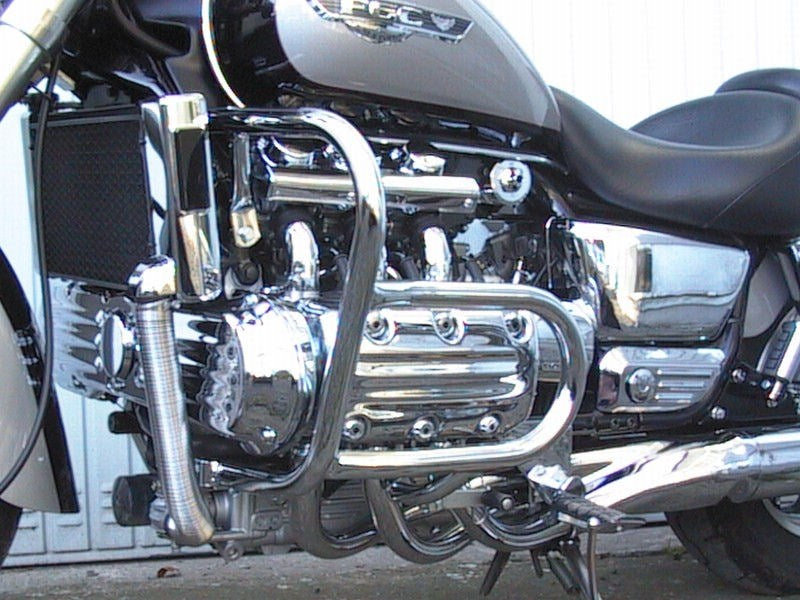 FEHLING / フェーリング プロテクションガード  30 mm with シリンダーヘッドプロテクション Honda F6C | 7393 DG