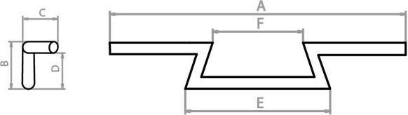 FEHLING / フェーリング Zファットバー フラット ワイド ストレート | 7745 L Z 5
