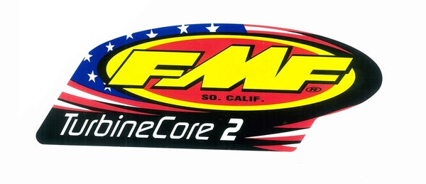 FMF / エフエムエフ T-Core2 Pat Vinyl デカール Repl | 012699