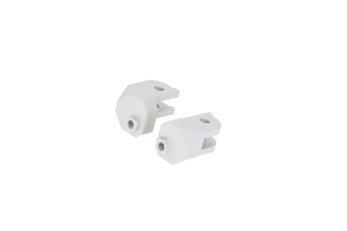 SW-MOTECH / SWモテック Anbaumaterial für ION Fußraste Silbern. BMW R1200/R1250, R. E. Himalayan (21-). | FRS.07.011.80602/S