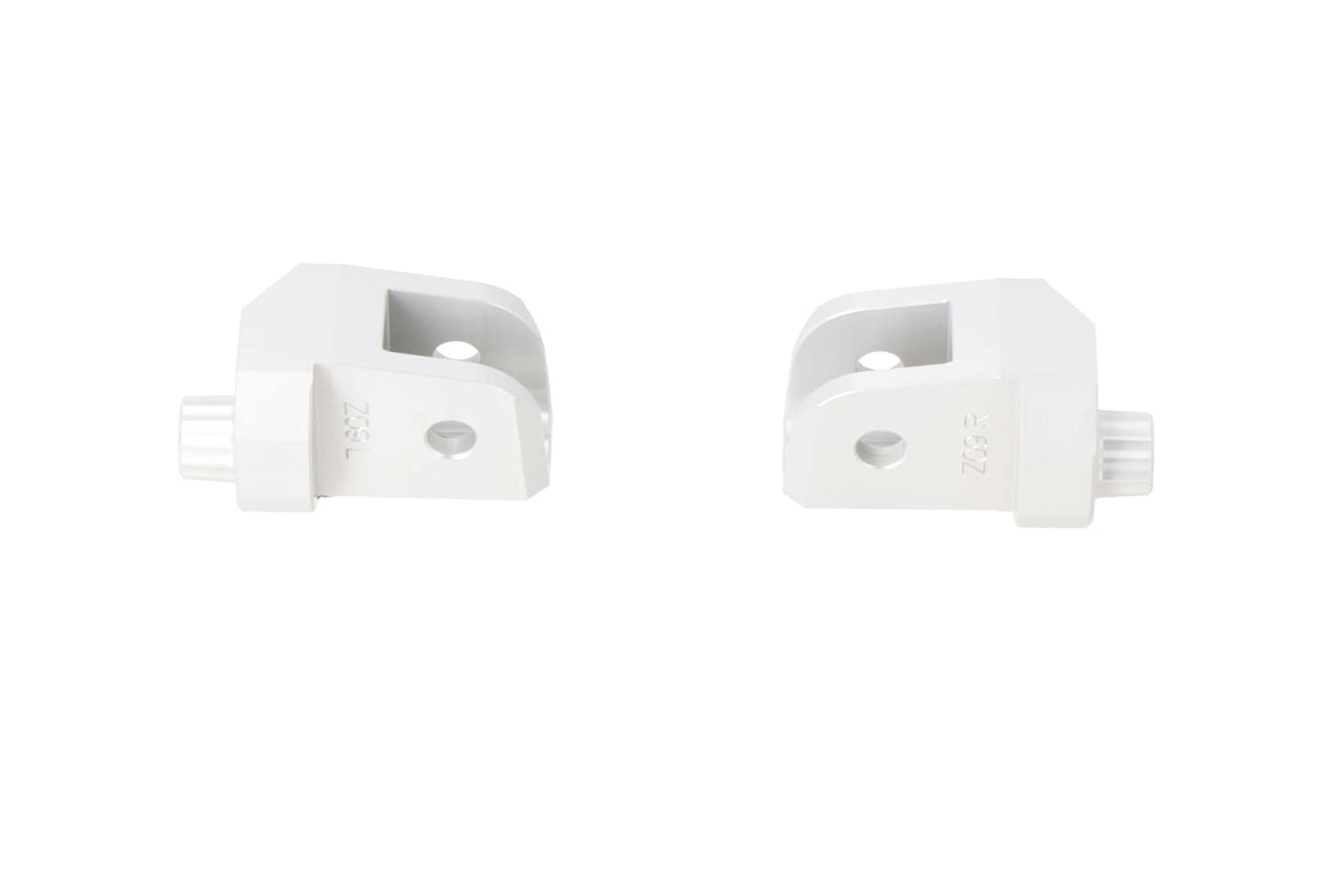 SW-MOTECH / SWモテック Anbaumaterial für EVO Fußraste Silbern. BMW R 1200 GS, R 1250 GS, R 1300 GS. | FRS.07.112.80302/S