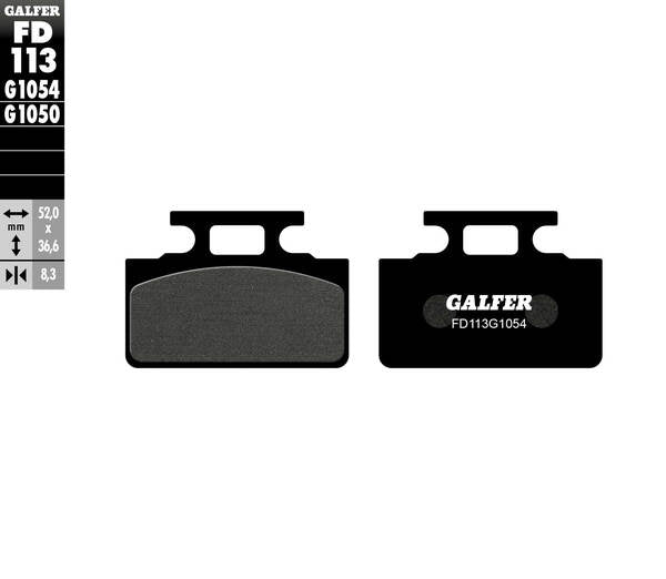 Galfer / ガルファー ブレーキパッド セミメタル | FD113G1054