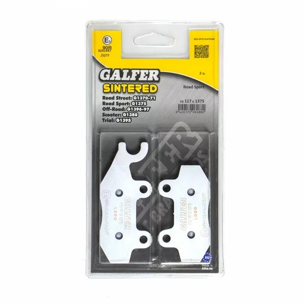 Galfer / ガルファー ブレーキパッド シンタードメタル スポーツバイク用 | FD117G1375