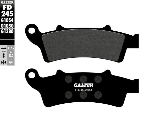 Galfer / ガルファー ブレーキパッド セミメタル | FD245G1054