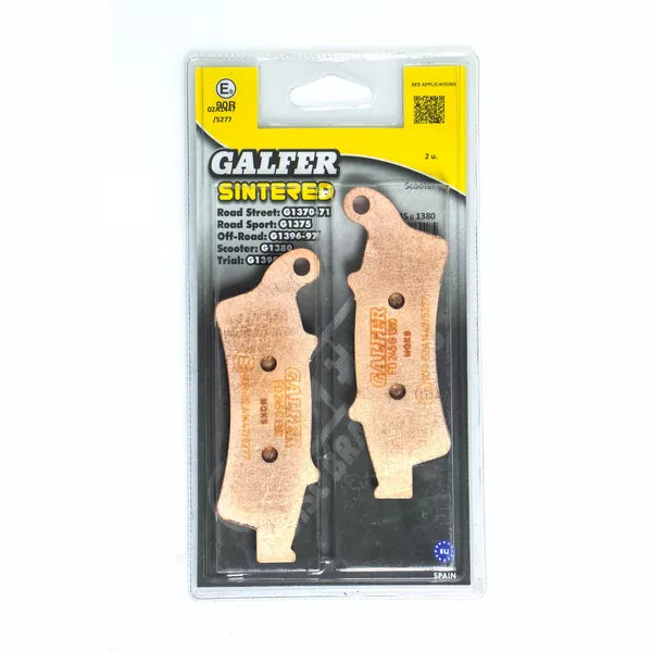 Galfer / ガルファー ブレーキパッド シンタードメタル スクーター | FD245G1380