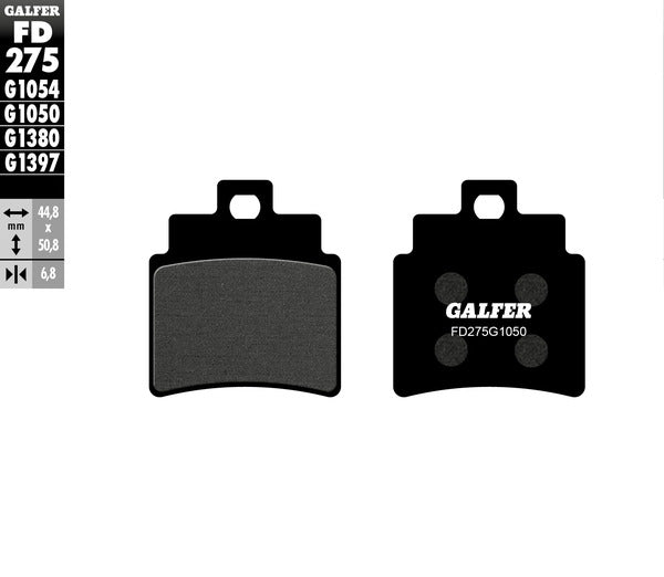 Galfer / ガルファー ブレーキパッド セミメタル スクーター | FD275G1050