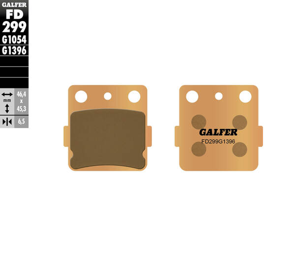 Galfer / ガルファー ブレーキパッド シンタードメタル オフロード | FD299G1396