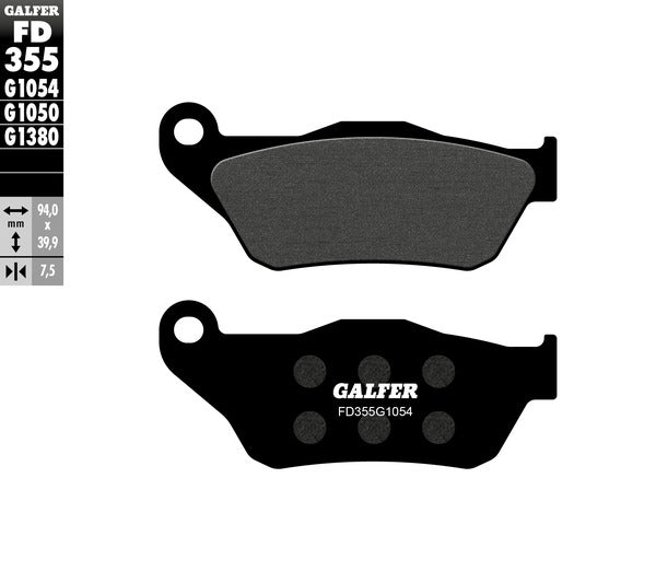 Galfer / ガルファー ブレーキパッド セミメタル | FD355G1054