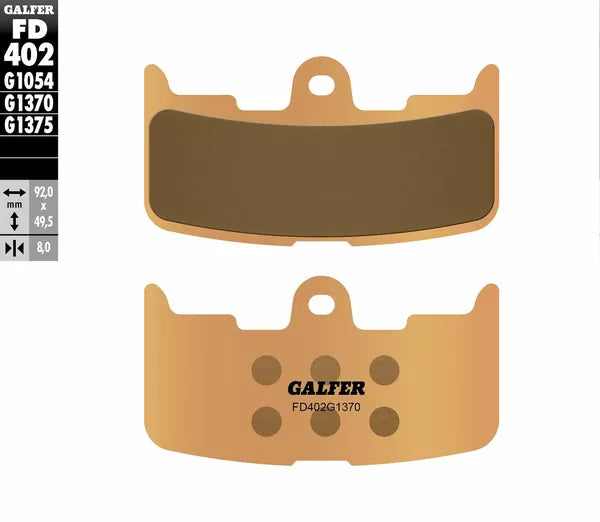 Galfer / ガルファー ブレーキパッド シンタードメタル | FD402G1370