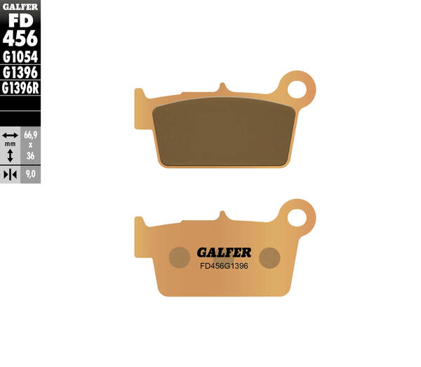 Galfer / ガルファー ブレーキパッド シンタードメタル オフロード | FD456G1396