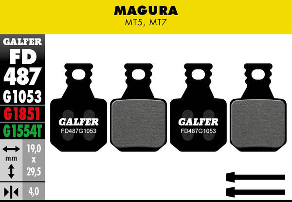 Galfer / ガルファー ブレーキパッド パフォーマンス | FD487G1053