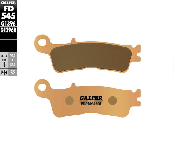 Galfer / ガルファー ブレーキパッド シンタードメタル オフロード | FD545G1396
