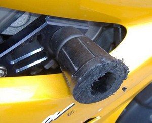 GBRacing / ジービーレーシング クラッシュマッシュルーム（クラッシュパッド） (両サイド) | CP675-SET-GBR