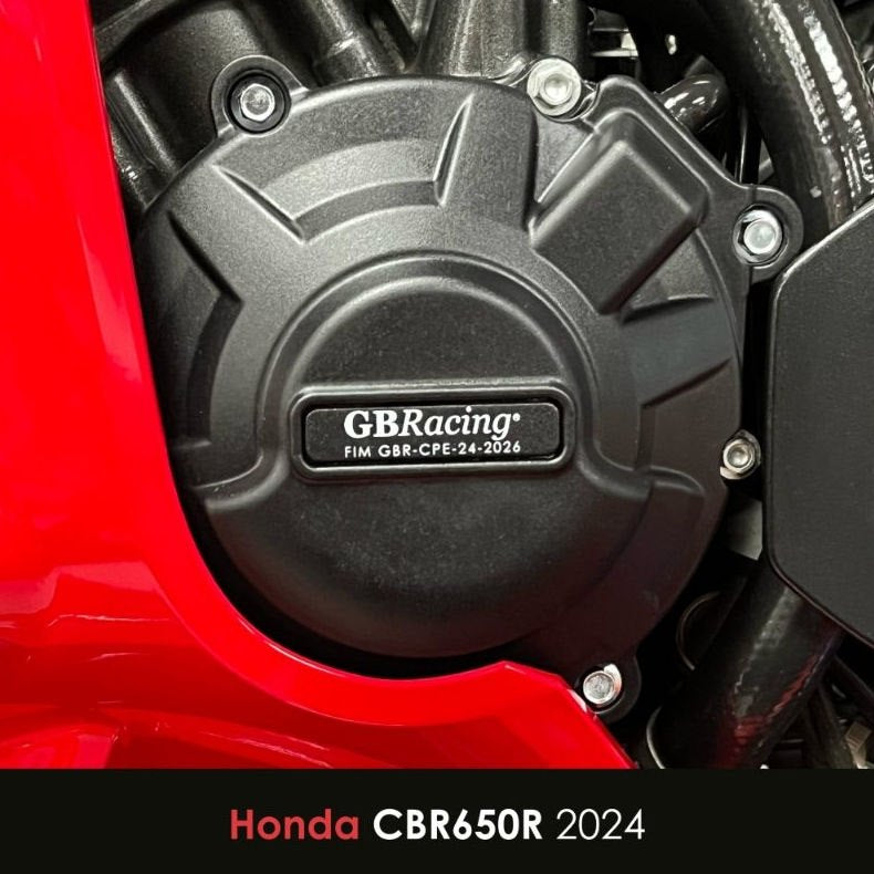 GBRacing / ジービーレーシング セカンダリー オルタネーターカバー CBR650R & CB650R 2024 | EC-CB650R-2024-1-GBR