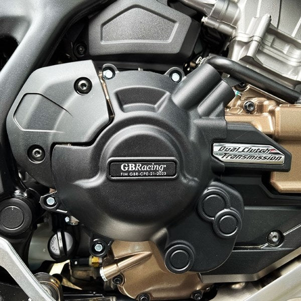 GBRacing / ジービーレーシング  CRF1100LアフリカツインDCTセカンダリクラッチカバー2020-2023 | EC-CRF1100-2020-2-DCT-GBR